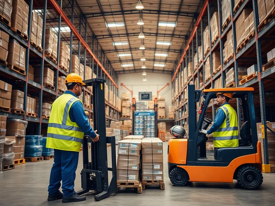 Nhân sự kho vận, vận hành xe nâng tại Quảng Ngãi